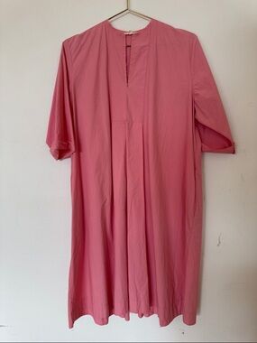 Pink cotton dress
